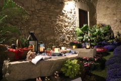 Gérone fête des fleurs - Souterrain de la cathédrale