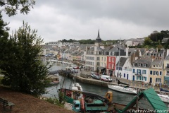 Vue sur le bassin du commerce du Palais