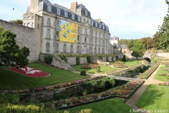 Vannes - Le château de l'Hermine et ses jardins