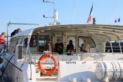 Embarquement pour une découverte du bassin d'Arcachon
